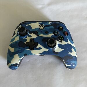 Microsoft Xbox One Power A Wired Controller Night Cloud Camouflage No Cord